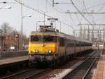 Letzter Halt vor der Endstation Venlo. Dieser IC aus Den Haag hlt in Blerrick. Das Foto stammt vom 26.11.2007