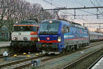 Lokwechsel - Railexperts 9901 übernimmt am 08.03.2020 den Alpen Express von Lokomotive 193 519 in Venlo.