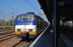 Die Sprinter 2954 mit Regional Nijmegen - Arnhem bei Aufenthalt in Bf Nijmegen am 10 10 10.