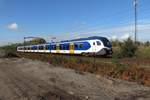 NS 2521 treft am 5 November 2020 in Tilburg Reeshof ein.