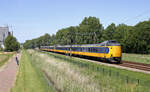 NS ICM 4077+4202 von Den Haag CS nach Amersfoort, Zoetermeer 16 juni 2022.