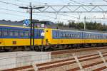 Triebzge 4091 (IC Rotterdam-Groningen) am 17/10/08 in bahnhof 't Harde