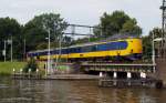 NS ICM 4241, Leiden Rijn-Schiekanalbrücke, 13-7-2013