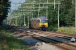 Railbus....NS 7810 verlast bahnhof Nunspeet am 28/07/09 in der richtung Zwolle