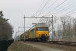 DD-AR 7826 mit Regionalzug 9635 Nijmegen-Deurne bei Vlierden am 1-4-2013.