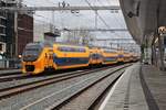 Am 16.03.2019 erreicht ein Virm den Bahnhof Utrecht Centraal.