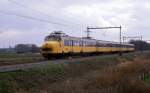 ET 1729 ist am 15.3.1989 um 13.25 Uhr bei Olst auf dem Weg   in Richtung Zwolle.