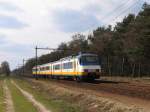 SGM 2959 mit Regionalzug RE 9653 ’s Hertogenbosch-Deurne bei Deurne am 8-4-2012.