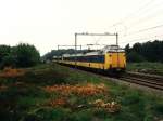 4005 und 4093 mit IC 3049 Den Helder-Arnhem bei Ginkel am 30-6-1996.