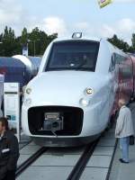 Der neue Prototyp V250 von Ansaldo Breda auf der Innotrans 2008 in Berlin am 25.09.