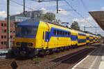 Am 16 Augustus 2019 durchfahrt NS 7647 Arnhem-Velperpoort.
