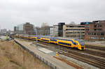 Am östlichen Ende des Bahnhofs Amersfoort konnte ich diesen VIRM-Triebzug der NS ablichten.