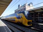 VIRM Doppelstockzug wartet auf Spoor1 in HOORN auf seine Weiterfahrt;100904