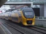 Das Zugende eines Regiorunners in Richtung Utrecht im Bahnhof Maarssen (29.10.2007)