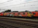 Motorposten 3027 und 3030 auf Bahnhof Amersfoort am 31-7-2008.