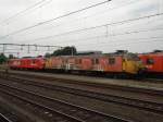 Motorposten 3027 und 3030 auf Bahnhof Amersfoort am 31-7-2008.