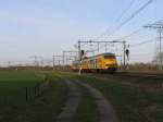 Plan V 954 mit D 3823 Zwolle-Emmen bei Herfte am 2-4-2010.