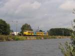 Plan V 954 mit Regionalzug 8050 Emmen-Zwolle bei Coevorden am 18-9-2012.