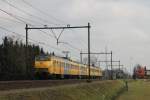 Plan V 447 und 965 mit Regionalzug 9642 Deurne-Nijmegen bei Deurne am 26-2-2015.
