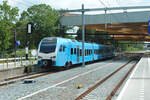 CXXN 5039 als Zug 31330 (Ede-Wageningen - Amersfoort Centraal) bei der Abfahrt in Ede-Wageningen am 30.07.2023.