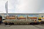 Ein besonderer Blickfang war dieser handbemalte Getreidegüterwagen von Greenbrier Europe in Koorperation mit EP Cargo.

Berlin 25.09.2024