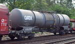 Kesselwagen vom Einsteller GATX Rail Germany GmbH mit niederländischer Registrierung mit der Nr.