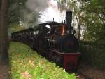 Dampflok 2697  Moortje  (Baujahr: 1908) mit einem Lokzalzug in die Efteling am 4-10-2011.