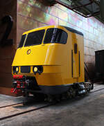 Fahrsimulator im Nederlands Spoorwegen Museum in Utrecht.