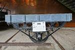 Sieht man auch nicht alle Tage - im Bild ein einachsiger offener G�terwagen aus dem Jahr 1881. Dieser Wagen (Dk2) wurde an Pferdestra�enbahnen in Friesland gespannt und diente dem Transport von leichten G�tern.(Eisenbahnmuseum Utrecht, September 2026)