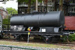 Der Tankwagen NS  515615 P wurde 1919 gebaut und diente dem Transport von Teer.