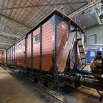 1914 von der Hannoverschen Waggonfabrik AG f�r den Einsatz auf niederl�ndischen Schnellzugverbindungen gebaut, entstammt  HSM D 1920  einer Serie von 55 Gep�ckwagen f�r die Hollandsche IJzeren