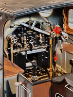 Im Bild der F�hrerstand der 1887 bei Sharp, Stewart & Co.