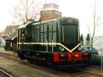 451 der Museum Buurt Spoorweg auf Bahnhof Haaksbergen am 22-4-2001.