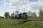 Lok 2 der MBS (ehemals Zuid Chemie) an der Brücke Hagmolenbeek (24.04.2022)