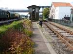 Hoorn Tramstation am 7.9.2014, Stellwerk und Fahrdienstleitung  - unterwegs mit der Museum Stoomtram von Dorf zu Dorf durch das westfriesische Flachland von Medemblick nach Hoorn