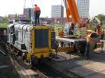 Unsere 662 bei Bahnbetriebswerke Rotterdam NedTrain am 6-5-2010.