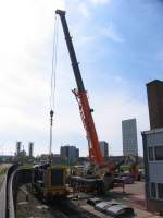 Unsere 662 bei Bahnbetriebswerke Rotterdam NedTrain am 6-5-2010.
