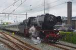 Am tr�ben 5 Juli 2026 zieht SSN 23 023 einSHM Sonderzug nach Enkhuizen aus das Bw Hoorn aus.