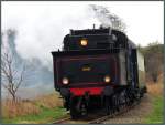 Der Sonntagsausflug mit der Schwedischen 1040 Dampflok und dem Sonderzug der ZLSM  nach Valkenburg.