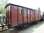 SHM Postgepäckwagen 6, NTM D6 am 7.9.2014 / Regelspur, Lüp 8,06 m, 1903 bei Werkspoor, Amsterdam (NL) gebaut