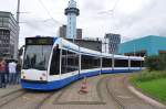 GVB, Amsterdam. Siemens Combino (Nr.2116) in Amsterdam, Drentepark.