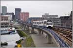 RandstadRail zwischen Rijnhaven und Maashaven.