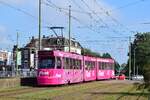 3122 hat soeben Den Haag HS verlassen und ist auf den Weg nach Scheveningen Noord.