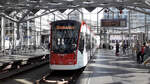 HTM 5017 in neuer Farbgebung als Linie 2 nach Leidschendam, Den Haag CS 16.