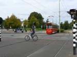 HTM TW 3142 und ein unvorsichtiger Radfahrer...