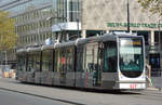 Am 20.10.2018 wurde diese Alstom Citadis Straßenbahn mit der Nummer  2147  in Rotterdam gesichtet.