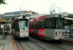 ZGT 6/6 703 und 714 beim  Metro-Station  Maashaven am 29.05.2012.