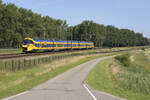 Testfahrten mit dem neuen Triebzug ICNG 3103 auf der Strecke nach Breda, Utrecht, hier die Passage in Willemsdorp, 23.06.2020.