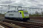 CapTrain 186 152 lauft am 10 April 2020 in Nijmegen um.