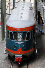 Der dieselelektrisch betriebene Triebwagen "Blauer Engel (De Blauwe Engel)" wurde 1954 bei Allan in Rotterdam in einer Serie von 30 Fahrzeugen f�r die Niederl�ndische Staatsbahn gebaut.